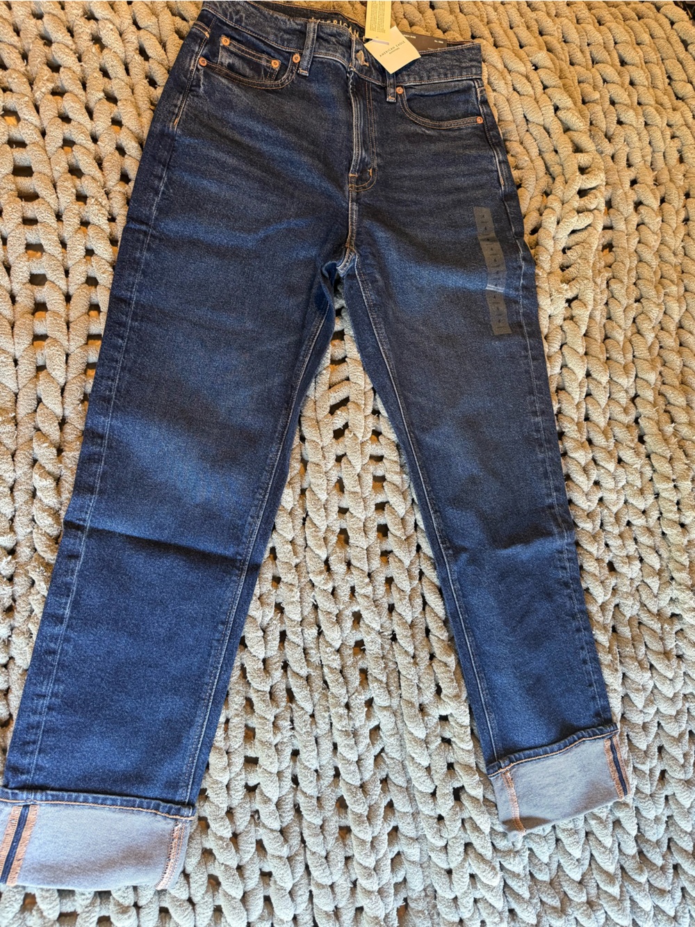 American Eagle super high rise jeans